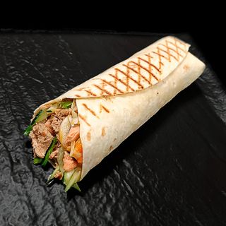 Рол зі смаженим лососем XL (350г)