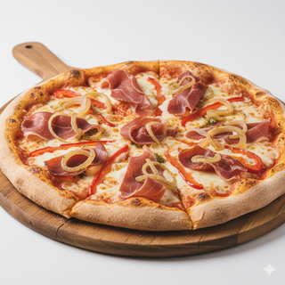 Pizza De Jamón