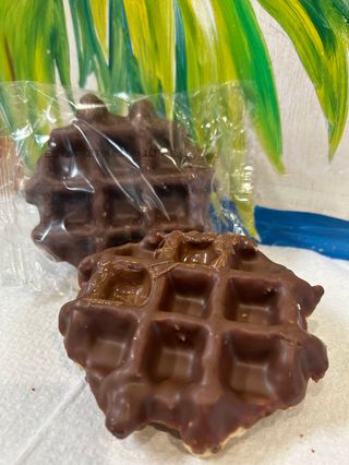 Waffle al cioccolato