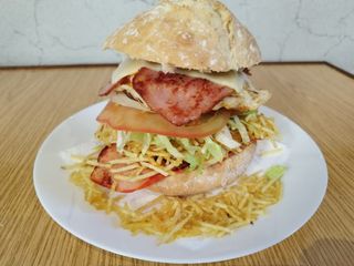 Hamburguesa especial villa burger