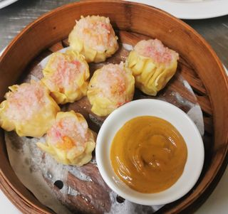 Dimsum de marisco al vapor