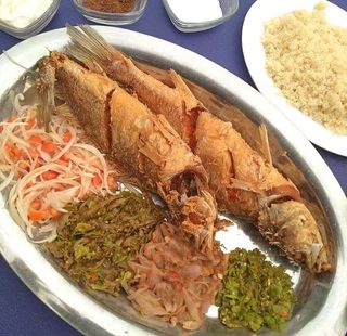 Attiéké Poisson Frit