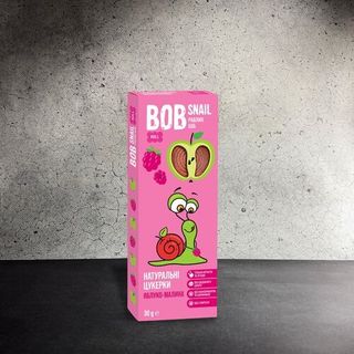 Bob Snail 30 Г «яблуко-малина» Натуральні Цукерки