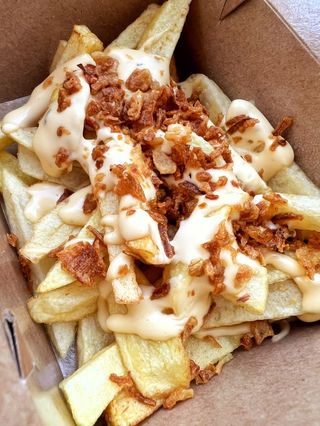 Домашня Картопля фрі з цибулею фрі (165г)