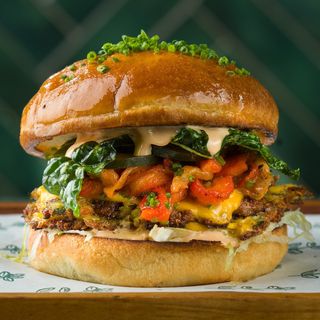 Vege "lentil" burger
