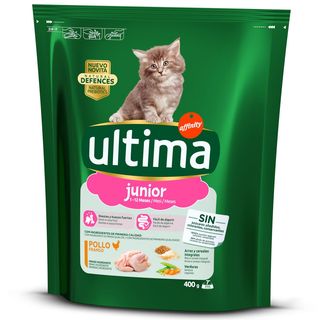Alimento Para Gatos Junior Ultima Bolsa 400 Gr