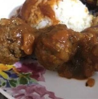 Arroz Con Albóndiga