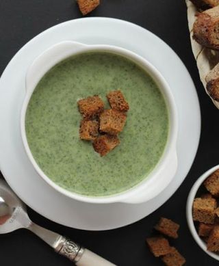 ისპანახის კრემ-სუპი