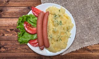 პიურე სოსისით