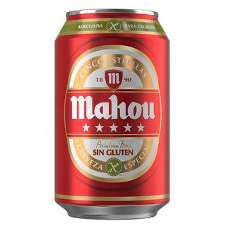 Cerveza Mahou Premiun Lata (330 ml.)