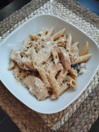 Makaron z kurczakiem