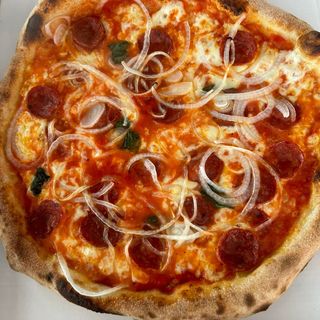 Pizza Diavola (30 cm. a 33 cm. aprox.)