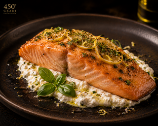 Salmón a la Italiana