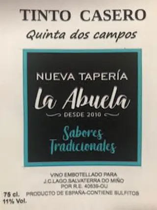 Vino Casero Tinto (750 Ml.)
