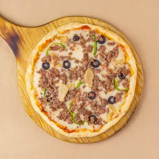 Pizza Viande Hachée + Soda