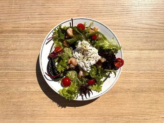 Кабачкові оладки з креветкою (350g)