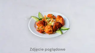 Chicken tikka, mint sauce