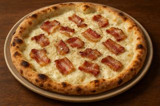 Pizza Biondo + Patatine + Bibita