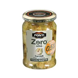 Anghinare in sos de lamaie si piper zero Ponti 300g