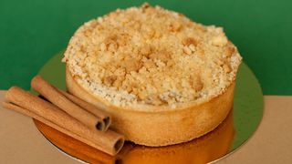 Tartaletka zapiekana jabłko z cynamonem