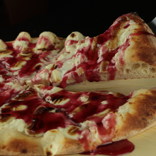 Pizza Cheesecake de Morango 