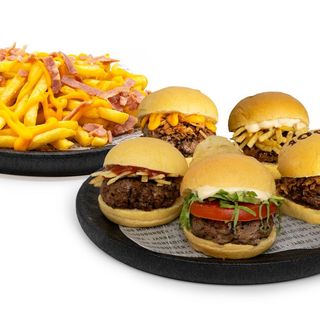 1 Rueda de MontyBurgers + 1 Aperitivo