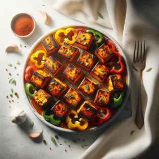 Tandoori paneer tikka