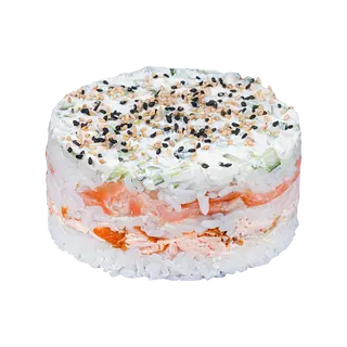 Японски ориз със сьомга (порция - 250г)