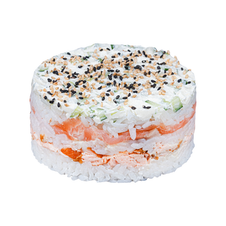 Японски ориз със сьомга (порция - 250г)