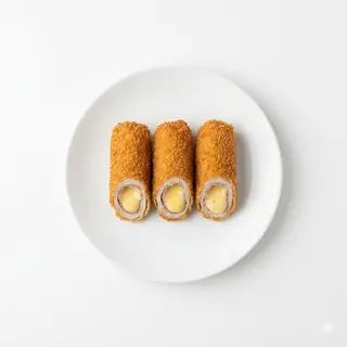 Flamequines de queso y york