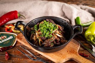 ქათმის კუჭები კეცზე