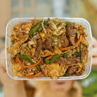 Tallarines Chinos A La Plancha