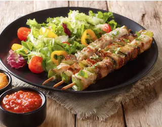 Plato pinchos