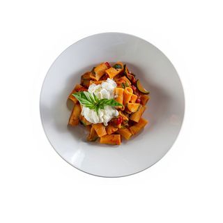 Pasta Tagliatelle Alla Contadina