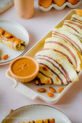 Crêpe amlou banane chocolat