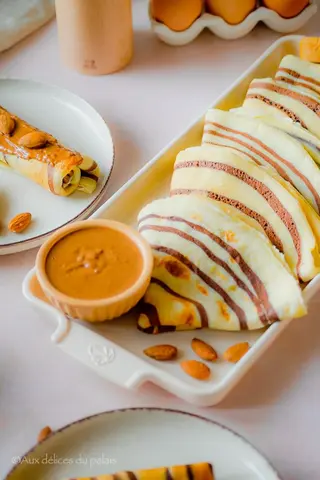 Crêpe amlou banane Nutella