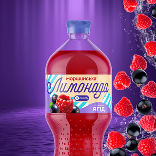 Моршинська Лимонада 0,5 Ягоди