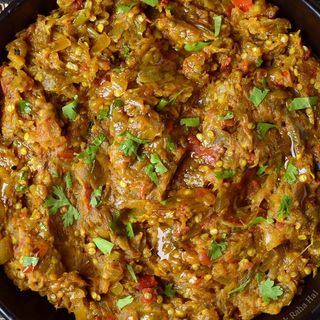 Beringela fumada /Baingan bharta
