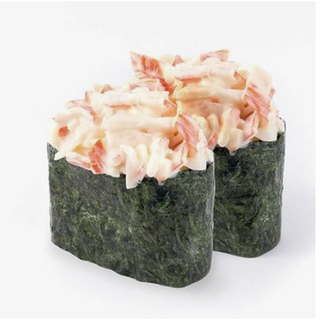 G. Surimi y mayonesa