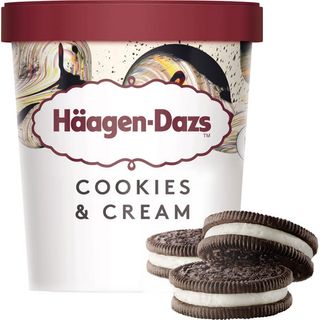 Tarrina De Helado Häagen Dazs Cookies & Cream  (465 Ml.)