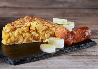 CHORIZO Y PUERROS MEDIANA