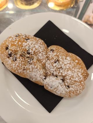 Treccina con Gocce di Cioccolato