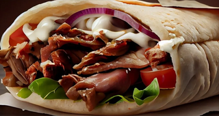 Mexican Kebab Con Ternera