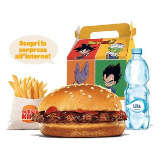 King junior menù burger