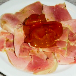 Ración de Lacón con pimientos 