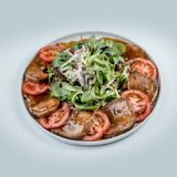 Теплый салат с языком (400г)