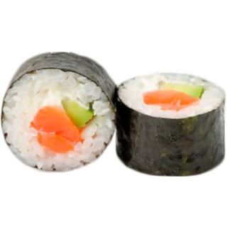 Maki Salmón Con Aguacate (8 Pzs.)