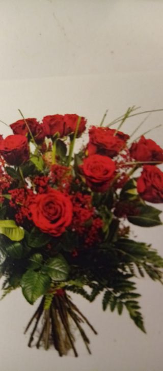 Klasyczna czerwien bukiet sredni