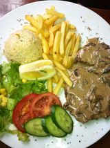 Creamy Mushroom chicken