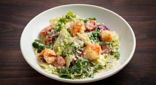 Салат Цезар з креветкою